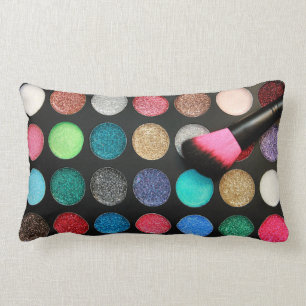 Almofada Lombar Travesseiro de Makeup de Glitter