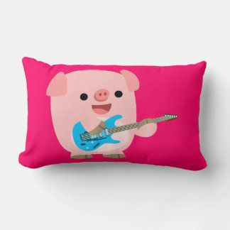 Almofada Lombar Travesseiro de Porco de Desenho Animado Fofo
