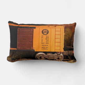 Almofada Lombar Travesseiro de trem Pós-guerra Lionel Boxcar