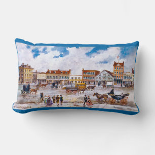Almofada Lombar Travesseiro decorativo 1810 de Broadway NYC