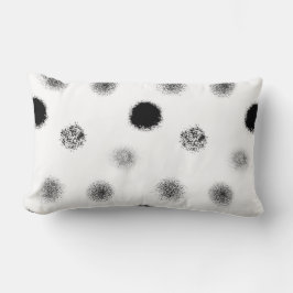 Almofada Lombar Travesseiro decorativo Abstrato do Círculo Textura