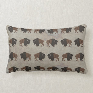Almofada Lombar Travesseiro decorativo Bison Lumbar