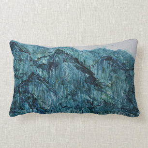 Almofada Lombar Travesseiro decorativo Blue Mountain