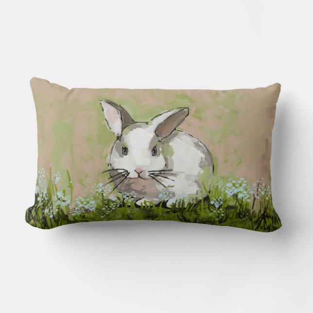 Almofada Lombar Travesseiro decorativo Bunny (Frente)