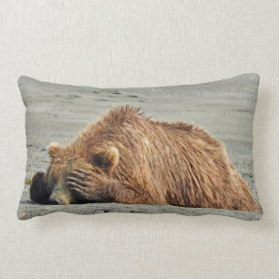 Almofada Lombar Travesseiro decorativo com o urso de urso do sono