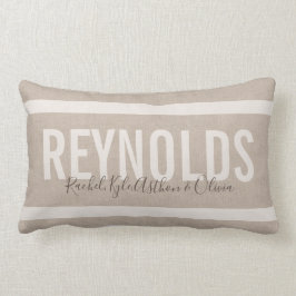 Almofada Lombar Travesseiro decorativo conhecido personalizado de