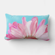 Travesseiro decorativo de Aquarela Rosa Daisy