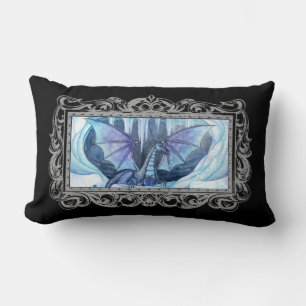 Almofada Lombar Travesseiro decorativo De Arte Ice Dragon Fantasy