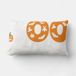 Almofada Lombar Travesseiro decorativo de Boo Halloween - Decor Cu
