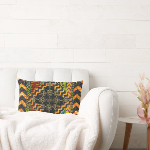 Almofada Lombar Travesseiro decorativo de celebração afrocêntri