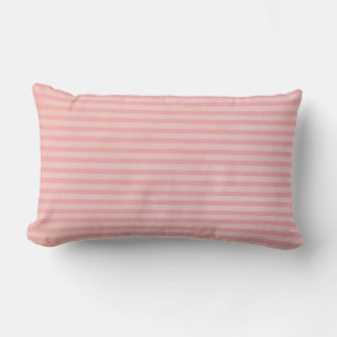 Almofada Lombar Travesseiro decorativo de Faixa Rosa