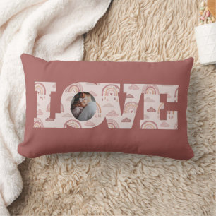 Almofada Lombar Travesseiro decorativo de Fotografias de Amor