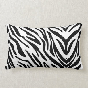 Almofada Lombar Travesseiro decorativo DE IMPRESSÃO ZEBRA