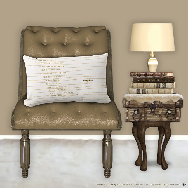 Almofada Lombar Travesseiro decorativo de liminalidade da Poeta Ad (Liminality Throw Pillow & Poetry Books by Poet Adiela Akoo. Browse my store 4 more fab finds & gifts)