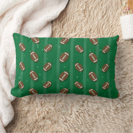 Almofada Lombar Travesseiro decorativo de padrões de futebol