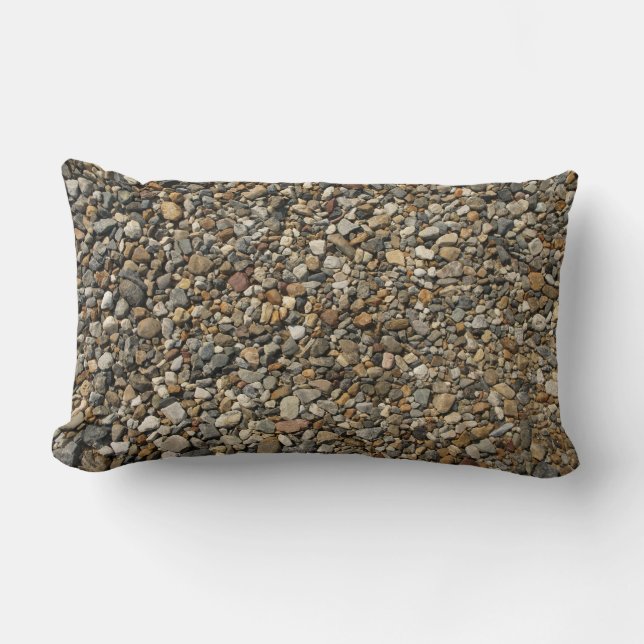 Almofada Lombar Travesseiro decorativo de Pebbles (Frente)