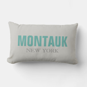 Almofada Lombar Travesseiro decorativo de praia de Montauk New Yor