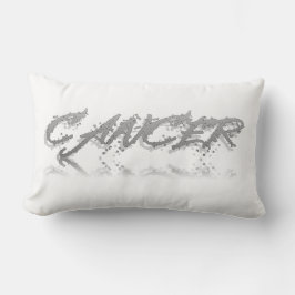 Almofada Lombar Travesseiro decorativo de Reflexão do cancer