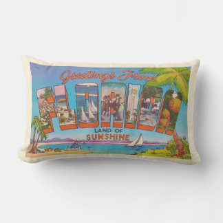 Almofada Lombar Travesseiro decorativo de Saudação da Flórida
