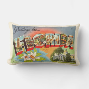 Almofada Lombar Travesseiro decorativo de saudação do cartão posta
