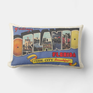 Almofada Lombar Travesseiro decorativo de Saudação do Cartão Posta