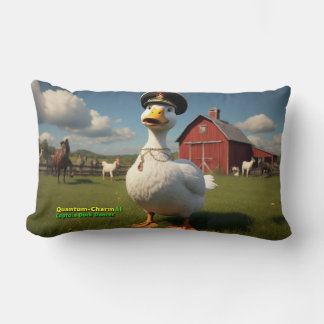 Almofada Lombar TRAVESSEIRO DECORATIVO do Capitão Pato de AI 01