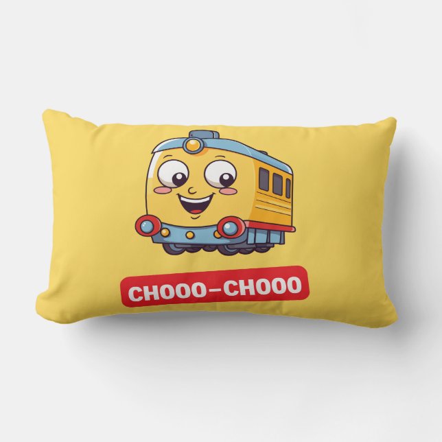 Almofada Lombar Travesseiro decorativo do comboio (Frente)
