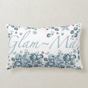 Almofada Lombar Travesseiro decorativo do Lumbar das Glam-Mães