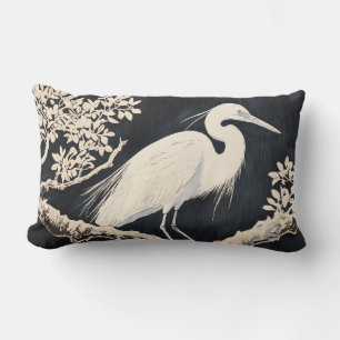 Almofada Lombar Travesseiro decorativo Egret II