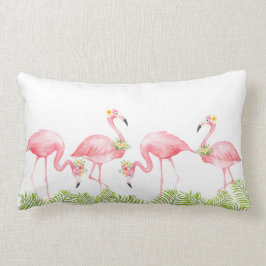 Almofada Lombar Travesseiro decorativo Flamingo
