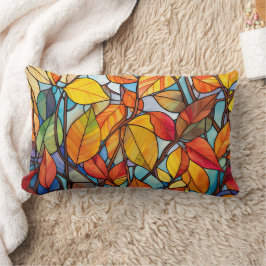 Almofada Lombar Travesseiro decorativo Folha Retangular