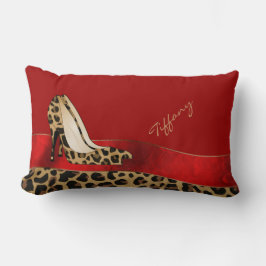 Almofada Lombar Travesseiro decorativo Jaguar Stilettos Personaliz