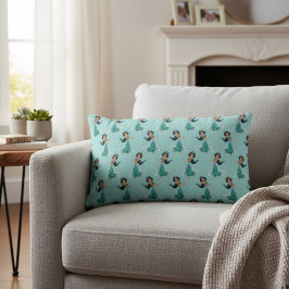 Almofada Lombar Travesseiro decorativo Jasmine