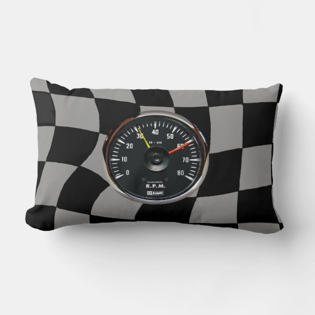 Almofada Lombar Travesseiro decorativo lombar analógico automático (Frente)