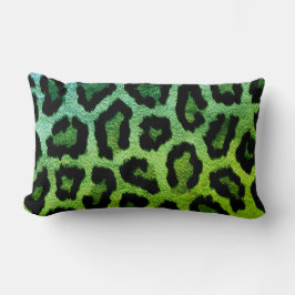 Almofada Lombar Travesseiro decorativo lombar de impressão verde-l