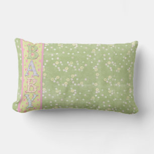 Almofada Lombar Travesseiro decorativo lombar verde