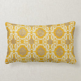 Almofada Lombar Travesseiro decorativo modelado damasco dos sonhos
