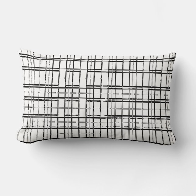 ALMOFADA LOMBAR TRAVESSEIRO DECORATIVO MODERNO (Frente)
