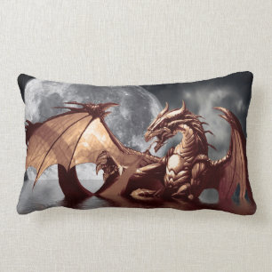 Almofada Lombar Travesseiro decorativo Mythical da fantasia do
