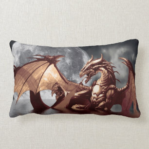 Almofada Lombar Travesseiro decorativo Mythical da fantasia do