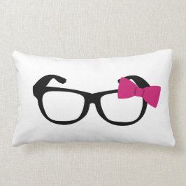 Almofada Lombar Travesseiro decorativo Nerdy da menina
