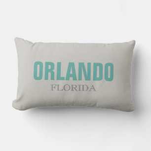Almofada Lombar Travesseiro decorativo Orlando Florida Beach