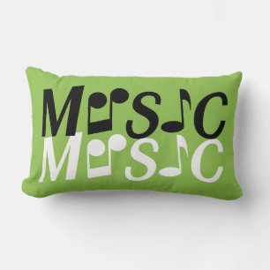 Almofada Lombar TRAVESSEIRO DECORATIVO personalizado MÚSICA