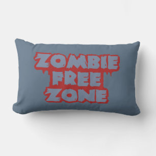 Almofada Lombar Travesseiro decorativo personalizado Zombie Free Z