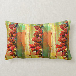 Almofada Lombar Travesseiro decorativo pintado dos bulbos da
