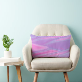 Almofada Lombar Travesseiro decorativo roxo brilhante
