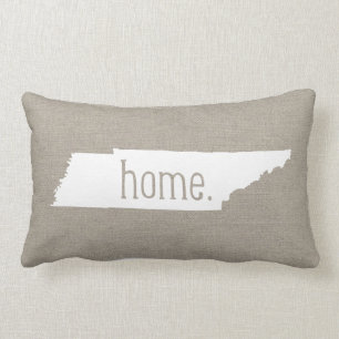 Almofada Lombar Travesseiro decorativo Rustic Tennessee Home State