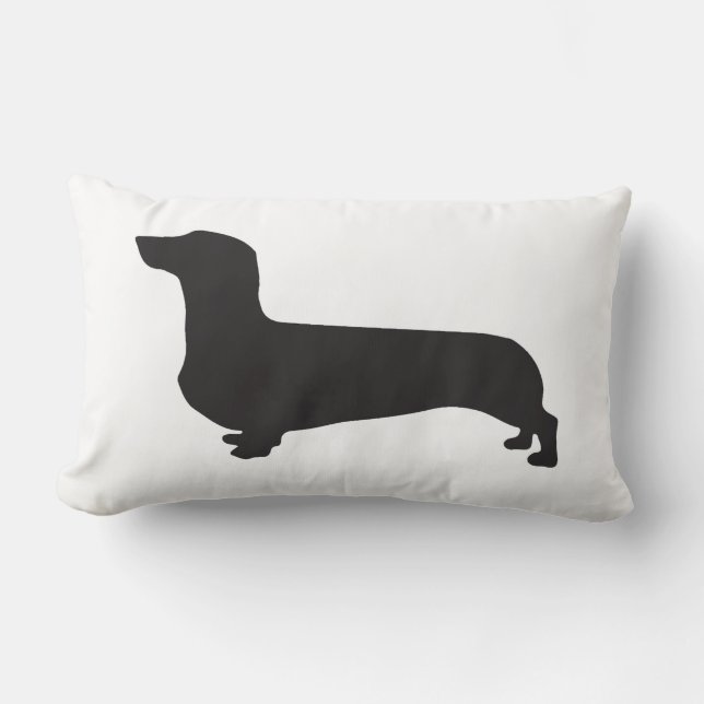 Almofada Lombar Travesseiro do Dachshund (Frente)