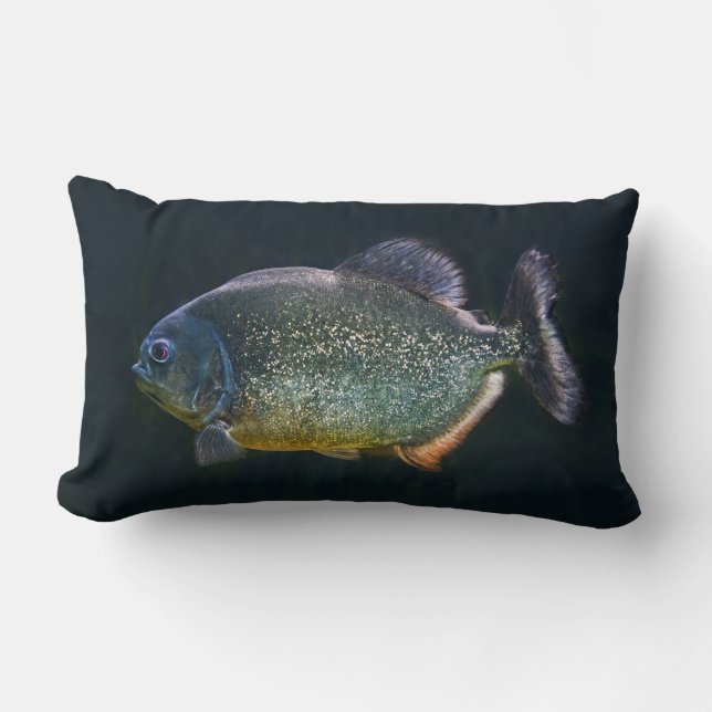 Almofada Lombar Travesseiro do Piranha (Frente)