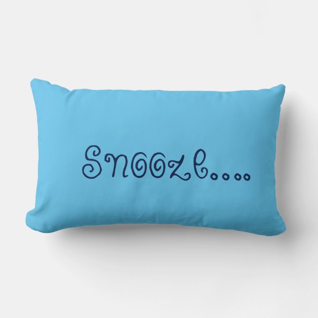 Almofada Lombar Travesseiro do Snooze (Frente)
